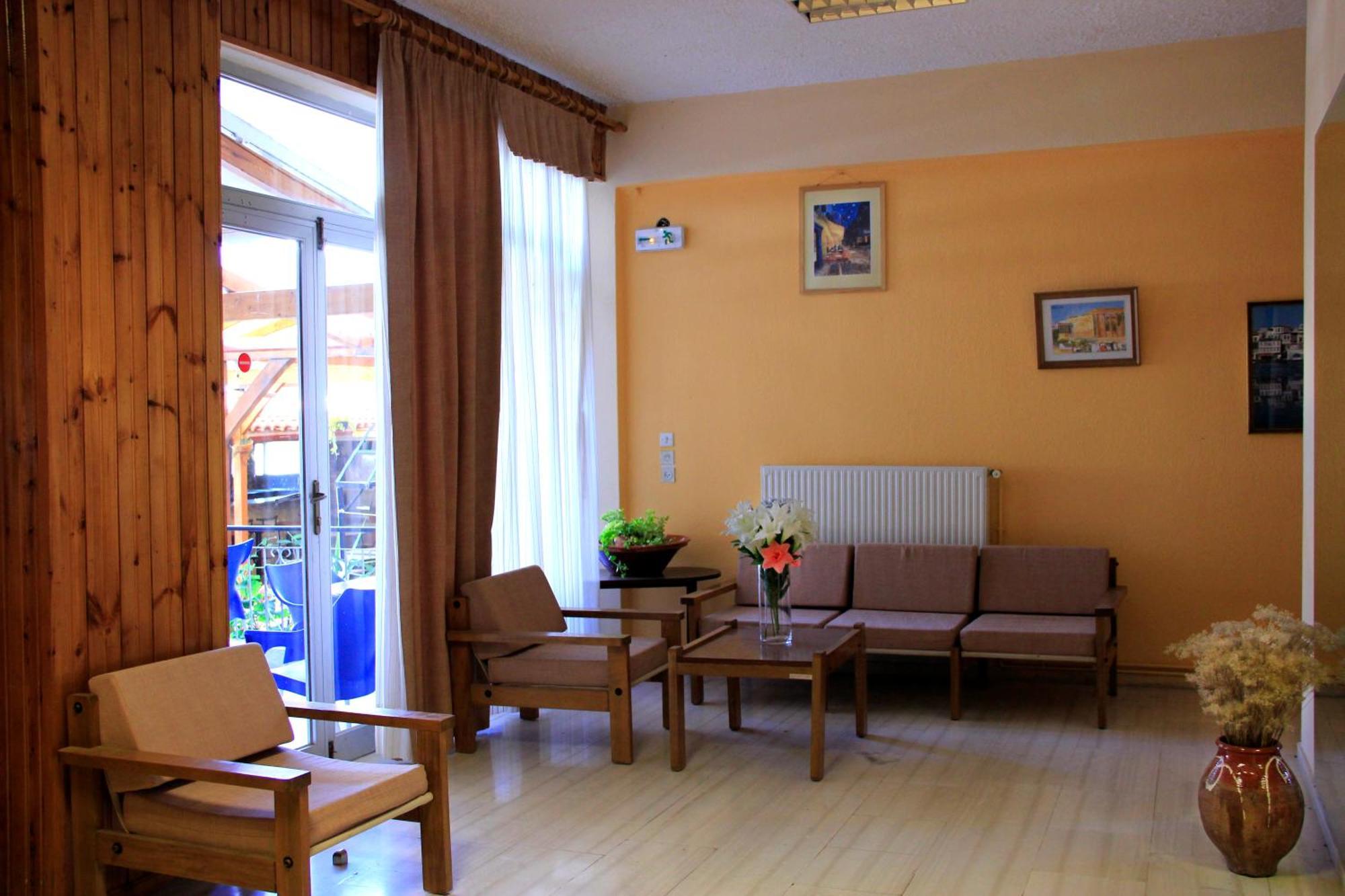 Hotel Galaxias Agioi Pandes Bagian luar foto