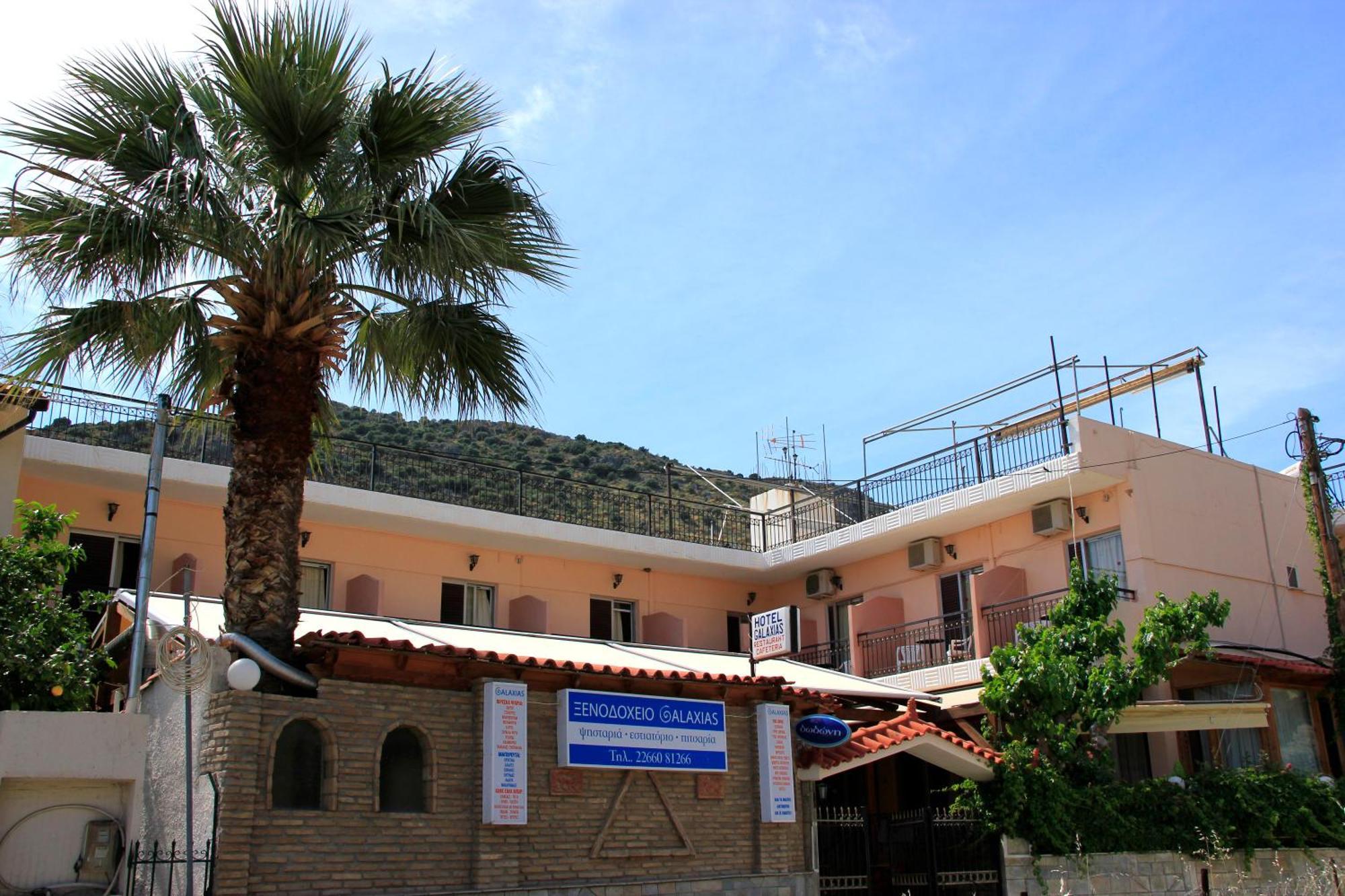 Hotel Galaxias Agioi Pandes Bagian luar foto